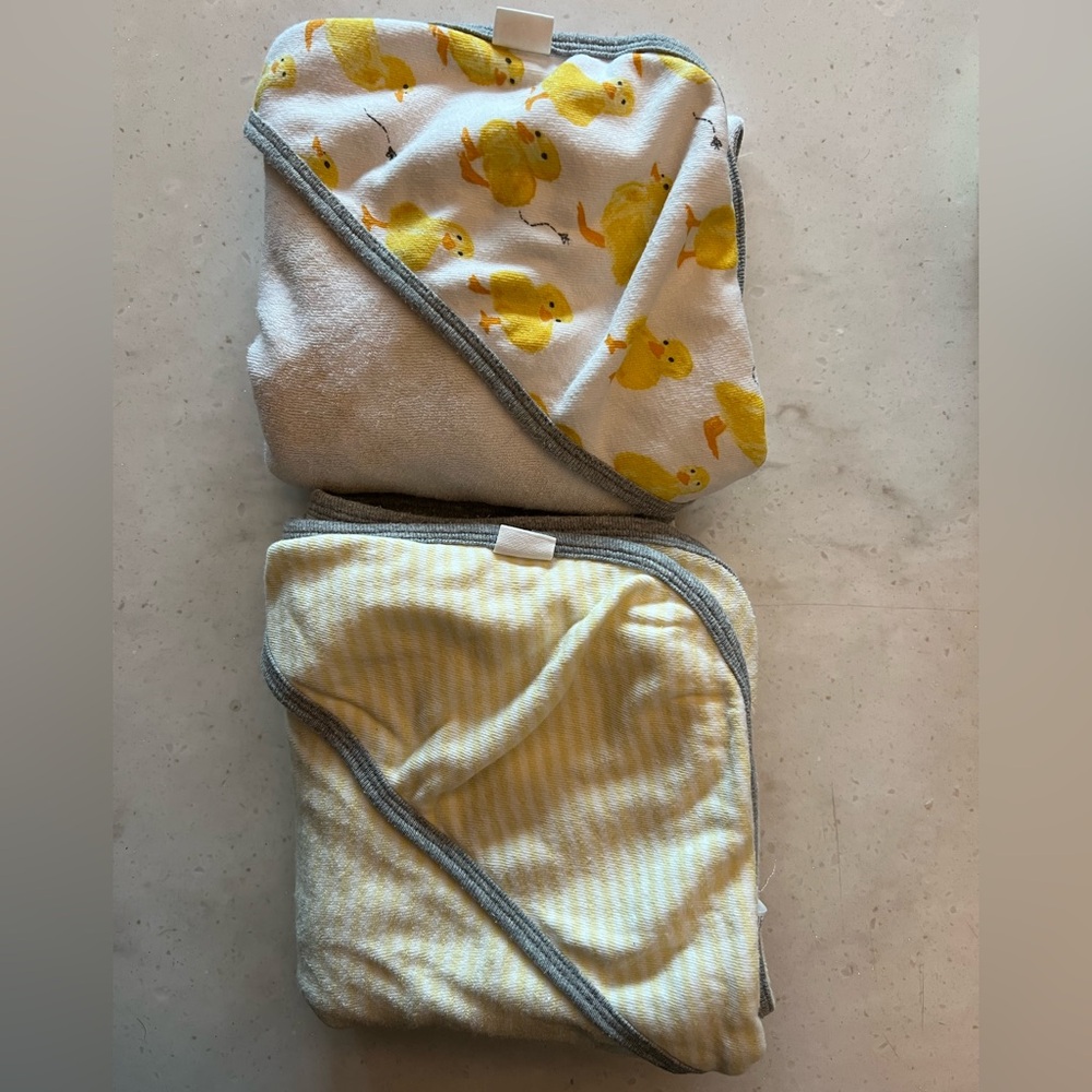 Burt’s Bees Baby - Infant Hooded Towels Set of 2